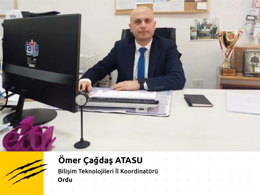 Entrevistas de Pardus: Coordinador provincial de tecnologías de la información de Ordu Ömer Çağdaş ATASU