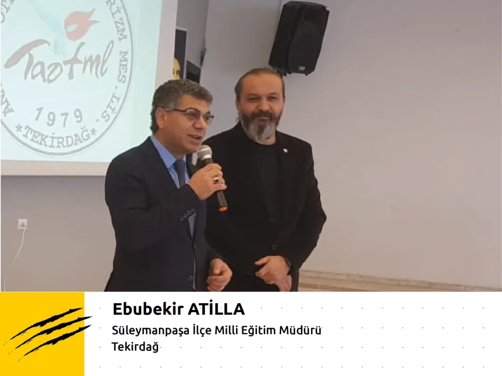 Pardus Interviews: Tekirdağ Süleymanpaşa District Director of National Education Ebubekir Atilla