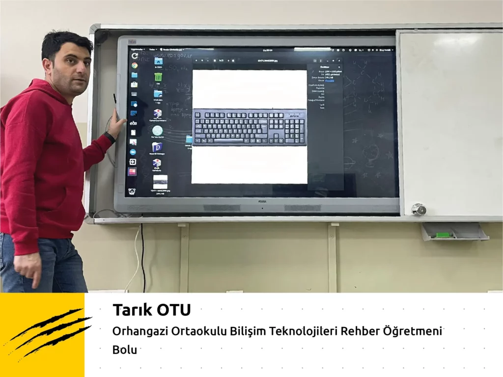 Pardus Röportajları: Bolu Orhangazi Ortaokulu Bilişim Teknolojileri Rehber Öğretmeni Tarık OTU