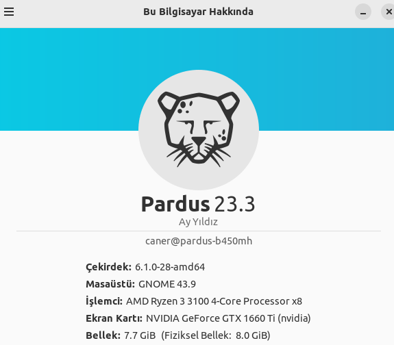 pardus linux nvidia sürücü kurulumu