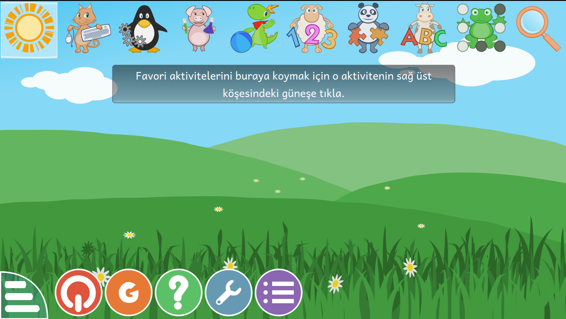 CCompris ekran görütüsü